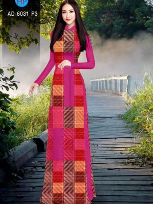 Vải áo dài Sọc carô thiết kế 2019 AD 6031 24 1568874316 293 Vai ao dai Soc caro thiet ke 2019 AD 6031