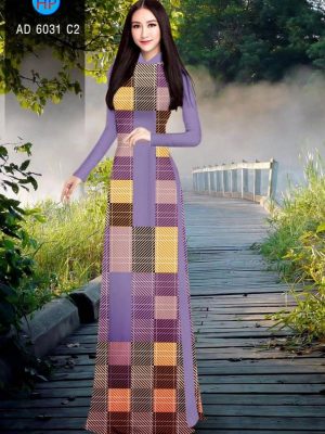 Vải áo dài Sọc carô thiết kế 2019 AD 6031 35 1568874317 176 Vai ao dai Soc caro thiet ke 2019 AD 6031