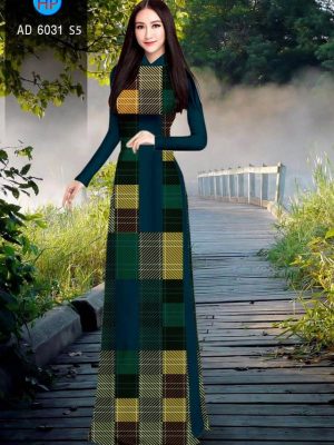 Vải áo dài Sọc carô thiết kế 2019 AD 6031 26 1568874317 326 Vai ao dai Soc caro thiet ke 2019 AD 6031