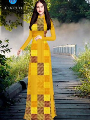 Vải áo dài Sọc carô thiết kế 2019 AD 6031 36 1568874317 529 Vai ao dai Soc caro thiet ke 2019 AD 6031