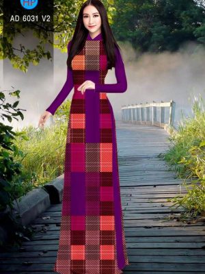 Vải áo dài Sọc carô thiết kế 2019 AD 6031 31 1568874317 706 Vai ao dai Soc caro thiet ke 2019 AD 6031