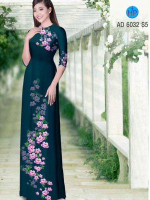 Vải áo dài Hoa in 3D kiểu mới AD 6032 36 1568874440 582 Vai ao dai Hoa in 3D kieu moi AD 6032
