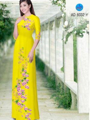 Vải áo dài Hoa in 3D kiểu mới AD 6032 26 1568874440 762 Vai ao dai Hoa in 3D kieu moi AD 6032