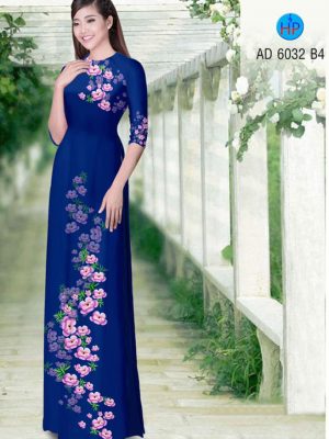 Vải áo dài Hoa in 3D kiểu mới AD 6032 23 1568874440 988 Vai ao dai Hoa in 3D kieu moi AD 6032