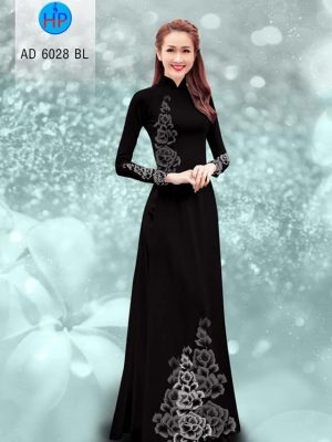 Vải áo dài hoa trên dưới thiết kế 2019 AD 6028 24 1568876726 234 Vai ao dai hoa tren duoi thiet ke 2019 AD