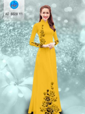 Vải áo dài hoa trên dưới thiết kế 2019 AD 6028 22 1568876726 450 Vai ao dai hoa tren duoi thiet ke 2019 AD