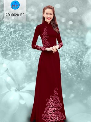 Vải áo dài hoa trên dưới thiết kế 2019 AD 6028 33 1568876726 527 Vai ao dai hoa tren duoi thiet ke 2019 AD