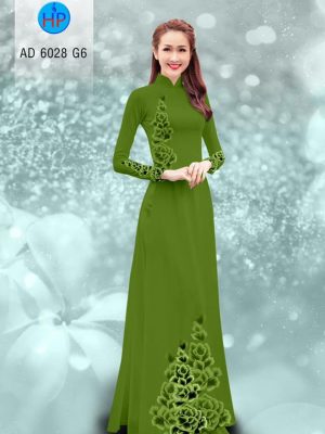 Vải áo dài hoa trên dưới thiết kế 2019 AD 6028 28 1568876726 537 Vai ao dai hoa tren duoi thiet ke 2019 AD