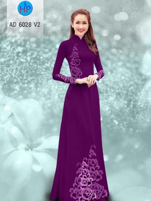 Vải áo dài hoa trên dưới thiết kế 2019 AD 6028 32 1568876726 663 Vai ao dai hoa tren duoi thiet ke 2019 AD