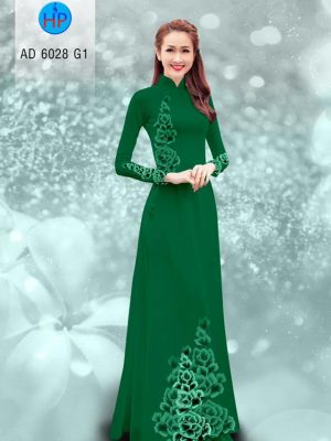 Vải áo dài hoa trên dưới thiết kế 2019 AD 6028 29 1568876726 724 Vai ao dai hoa tren duoi thiet ke 2019 AD