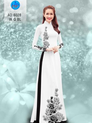 Vải áo dài hoa trên dưới thiết kế 2019 AD 6028 20 1568876726 867 Vai ao dai hoa tren duoi thiet ke 2019 AD