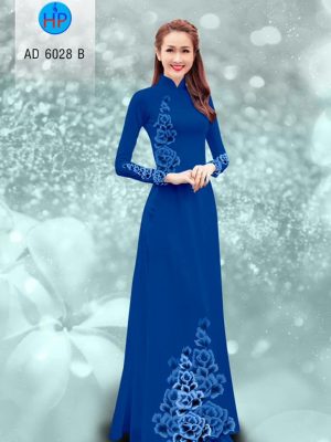 Vải áo dài hoa trên dưới thiết kế 2019 AD 6028 25 1568876726 917 Vai ao dai hoa tren duoi thiet ke 2019 AD