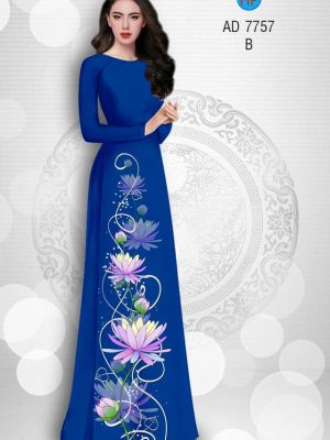 Vải áo dài hoa Sen mới ra AD 7757 25 1568876949 949 Vai ao dai hoa Sen moi ra AD 7757