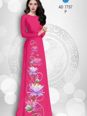 Vải áo dài hoa Sen mới ra AD 7757 30 1568876950 387 Vai ao dai hoa Sen moi ra AD 7757