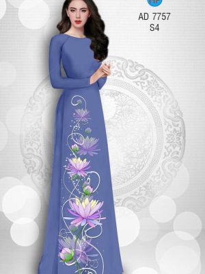 Vải áo dài hoa Sen mới ra AD 7757 32 1568876950 734 Vai ao dai hoa Sen moi ra AD 7757