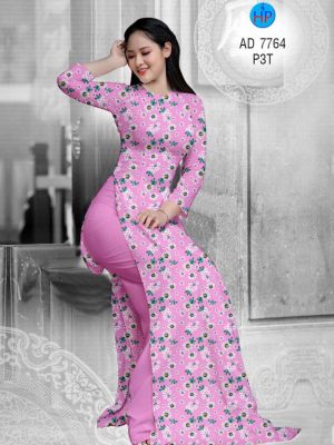 Vải áo dài Hoa Cúc thiết kế 2019 AD 7764 28 1568968801 906 Vai ao dai Hoa Cuc thiet ke 2019 AD 7764