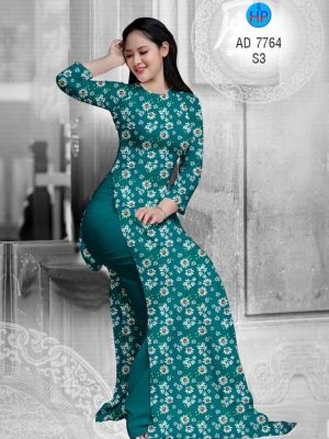 Vải áo dài Hoa Cúc thiết kế 2019 AD 7764 30 1568968801 918 Vai ao dai Hoa Cuc thiet ke 2019 AD 7764