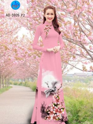 Vải áo dài Hoa Đào và Hạc mới ra AD 5926 23 1568969150 60 Vai ao dai Hoa Dao va Hac moi ra AD