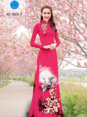 Vải áo dài Hoa Đào và Hạc mới ra AD 5926 24 1568969150 622 Vai ao dai Hoa Dao va Hac moi ra AD
