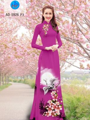 Vải áo dài Hoa Đào và Hạc mới ra AD 5926 21 1568969150 634 Vai ao dai Hoa Dao va Hac moi ra AD