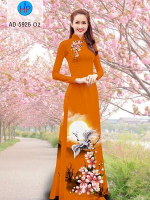 Vải áo dài Hoa Đào và Hạc mới ra AD 5926 25 1568969150 761 Vai ao dai Hoa Dao va Hac moi ra AD