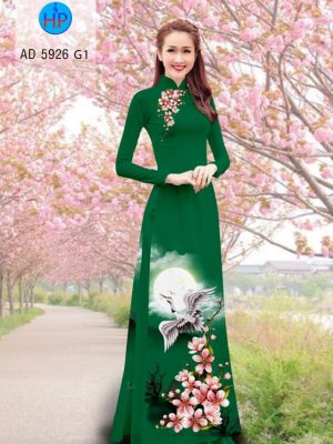 Vải áo dài Hoa Đào và Hạc mới ra AD 5926 26 1568969151 430 Vai ao dai Hoa Dao va Hac moi ra AD