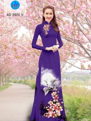 Vải áo dài Hoa Đào và Hạc mới ra AD 5926 35 1568969151 479 Vai ao dai Hoa Dao va Hac moi ra AD