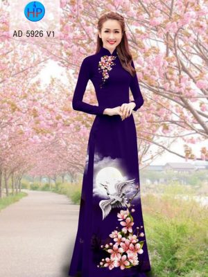 Vải áo dài Hoa Đào và Hạc mới ra AD 5926 36 1568969151 873 Vai ao dai Hoa Dao va Hac moi ra AD