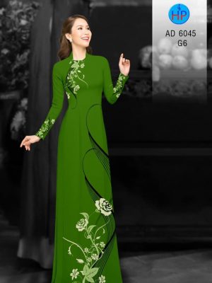 Vải áo dài Hoa hồng mới ra AD 6045 22 1569033616 981 Vai ao dai Hoa hong AD