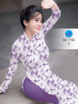 Vải áo dài Lập thể đều kiểu mới AD 7766 26 1569058401 105 Vai ao dai Lap the deu kieu moi AD 7766