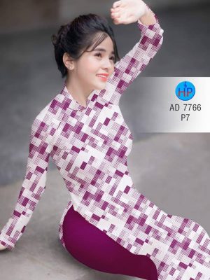 Vải áo dài Lập thể đều kiểu mới AD 7766 21 1569058401 286 Vai ao dai Lap the deu kieu moi AD 7766