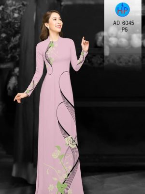 Vải áo dài Hoa hồng mới ra AD 6045 24 1569058721 367 Vai ao dai Hoa hong moi ra AD 6045