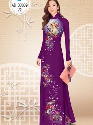 Vải áo dài Mẹ Maria kiểu mới AD B3809 41 1569308550 878 Vai ao dai Me Maria kieu moi AD B3809