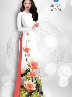 Vải áo dài Sen thiết kế 2019 AD 7771 21 1569309749 479 Vai ao dai Sen thiet ke 2019 AD 7771