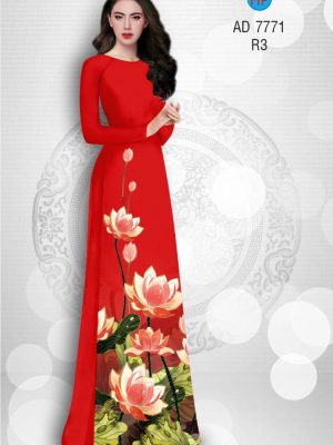 Vải áo dài Sen thiết kế 2019 AD 7771 27 1569309749 670 Vai ao dai Sen thiet ke 2019 AD 7771