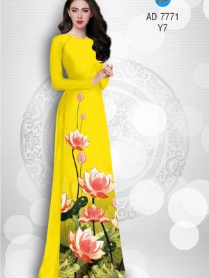 Vải áo dài Sen thiết kế 2019 AD 7771 22 1569309749 782 Vai ao dai Sen thiet ke 2019 AD 7771