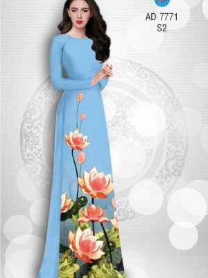 Vải áo dài Sen thiết kế 2019 AD 7771 26 1569309749 974 Vai ao dai Sen thiet ke 2019 AD 7771