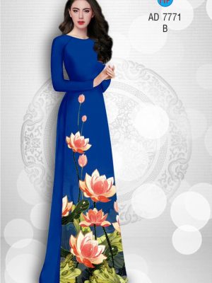 Vải áo dài Sen thiết kế 2019 AD 7771 36 1569309750 231 Vai ao dai Sen thiet ke 2019 AD 7771