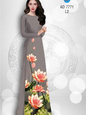 Vải áo dài Sen thiết kế 2019 AD 7771 29 1569309750 323 Vai ao dai Sen thiet ke 2019 AD 7771