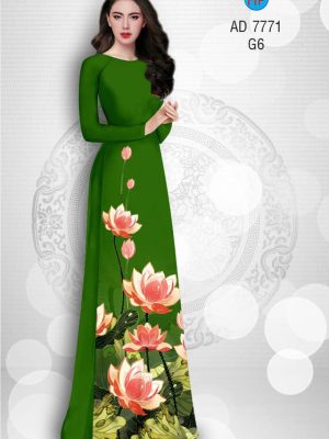 Vải áo dài Sen thiết kế 2019 AD 7771 33 1569309750 979 Vai ao dai Sen thiet ke 2019 AD 7771
