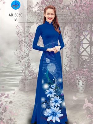 Vải áo dài Hoa in 3D kiểu mới AD 6050 25 1569309980 657 Vai ao dai Hoa in 3D kieu moi AD 6050