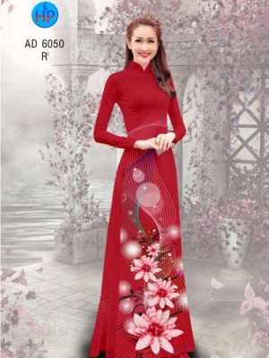 Vải áo dài Hoa in 3D kiểu mới AD 6050 22 1569309980 912 Vai ao dai Hoa in 3D kieu moi AD 6050