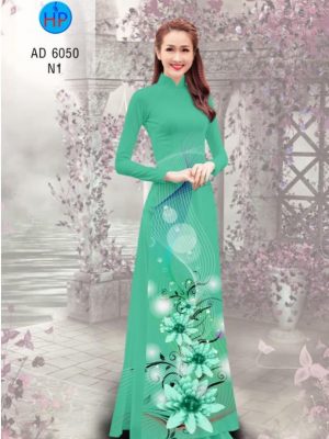 Vải áo dài Hoa in 3D kiểu mới AD 6050 28 1569309981 170 Vai ao dai Hoa in 3D kieu moi AD 6050