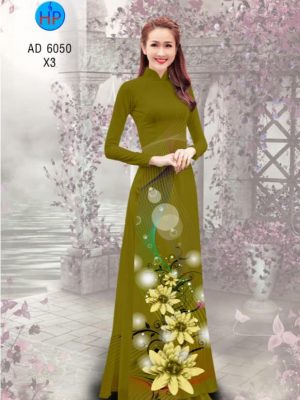 Vải áo dài Hoa in 3D kiểu mới AD 6050 34 1569309981 631 Vai ao dai Hoa in 3D kieu moi AD 6050