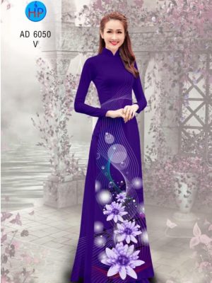 Vải áo dài Hoa in 3D kiểu mới AD 6050 32 1569309981 867 Vai ao dai Hoa in 3D kieu moi AD 6050