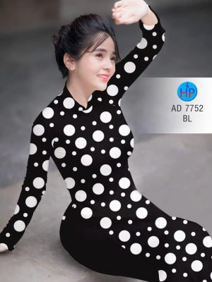 Vải áo dài chấm bi to kiểu mới AD 7752 25 1569310080 209 Vai ao dai cham bi to kieu moi AD 7752