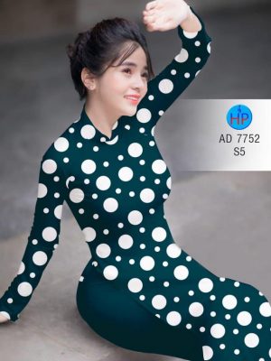 Vải áo dài chấm bi to kiểu mới AD 7752 21 1569310080 262 Vai ao dai cham bi to kieu moi AD 7752