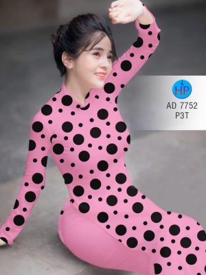 Vải áo dài chấm bi to kiểu mới AD 7752 30 1569310080 685 Vai ao dai cham bi to kieu moi AD 7752
