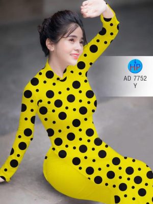 Vải áo dài chấm bi to kiểu mới AD 7752 35 1569310080 933 Vai ao dai cham bi to kieu moi AD 7752