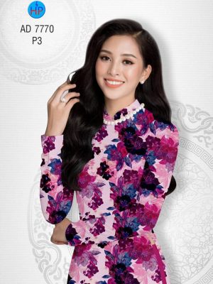 Vải áo dài Hoa in 3D thiết kế 2019 AD 7770 31 1569400173 71 Vai ao dai Hoa in 3D thiet ke 2019 AD